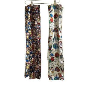 School Themed Scarves‎ Bundle Education Teacher Lightweight Sheer Silky